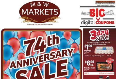 M&W Markets (Marsing, ID) Weekly Ad October 7 - 14, 2026