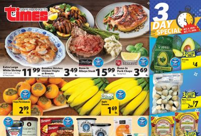 Times Supermarket Weekly Ad October 7 - 13, 2026