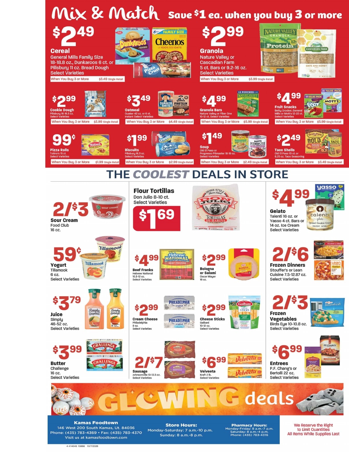 Kamas Foodtown (Kamas, UT) Weekly Ad October 7 - 13, 2026