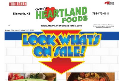Gene's Heartland Foods USA (Lincoln Area, KS) Weekly Ad October 7 - 13, 2026