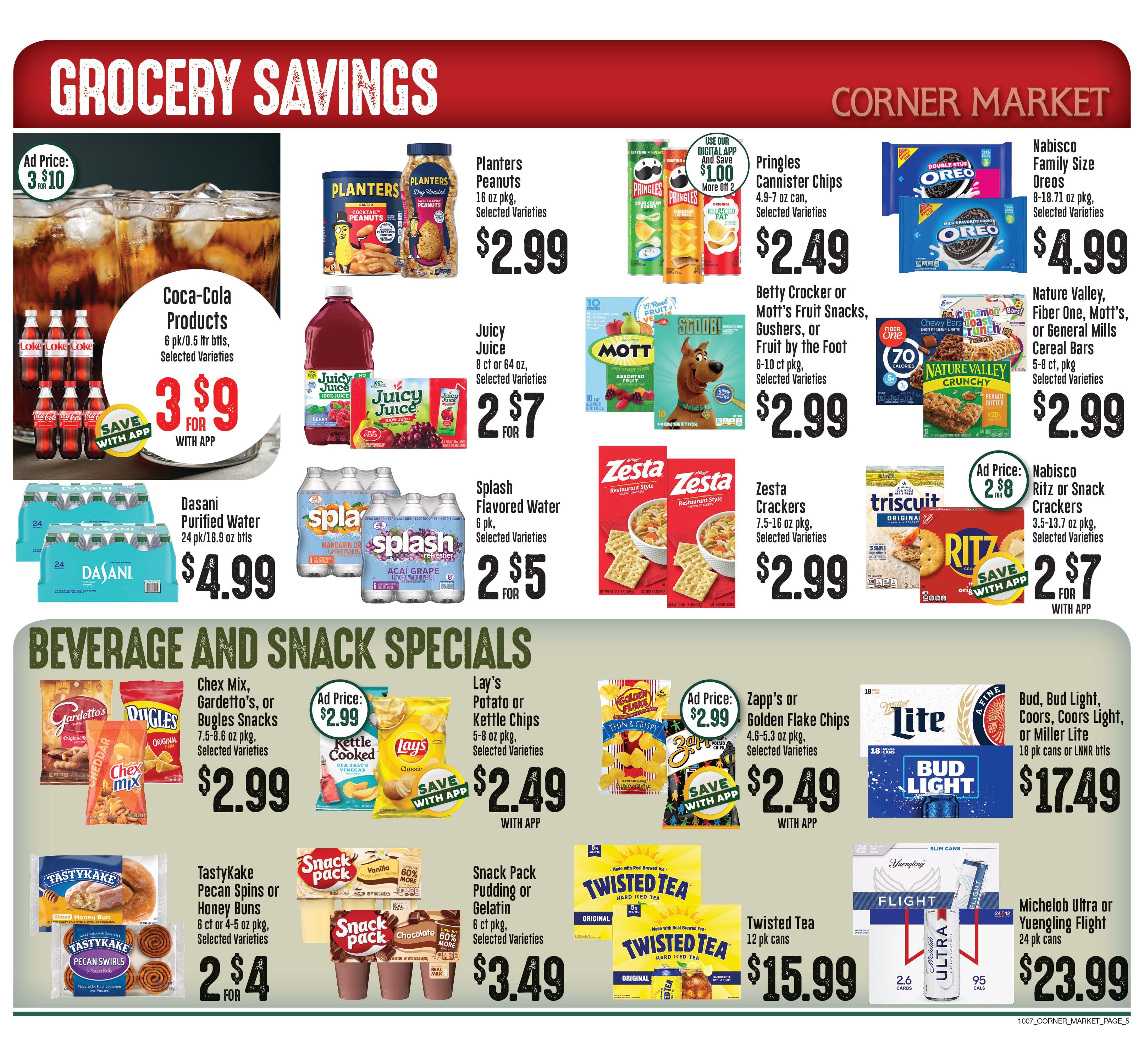 Corner Market MS (Mississippi) Weekly Ad October 7 - 13, 2026