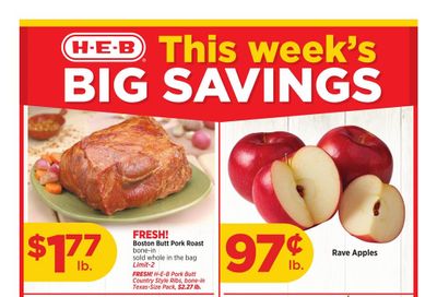 H-E-B (Ingleside-Sinton Area, TX) Weekly Ad October 7 - 13, 2026