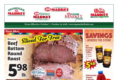 El Mercado de Grandview Weekly Ad October 7 - 13, 2026