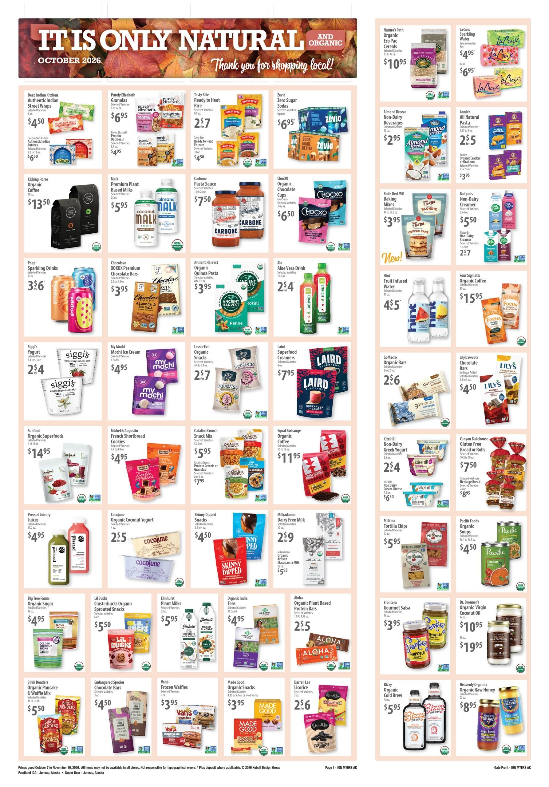 Pound IGA Weekly Ad November 4 - 10, 2026