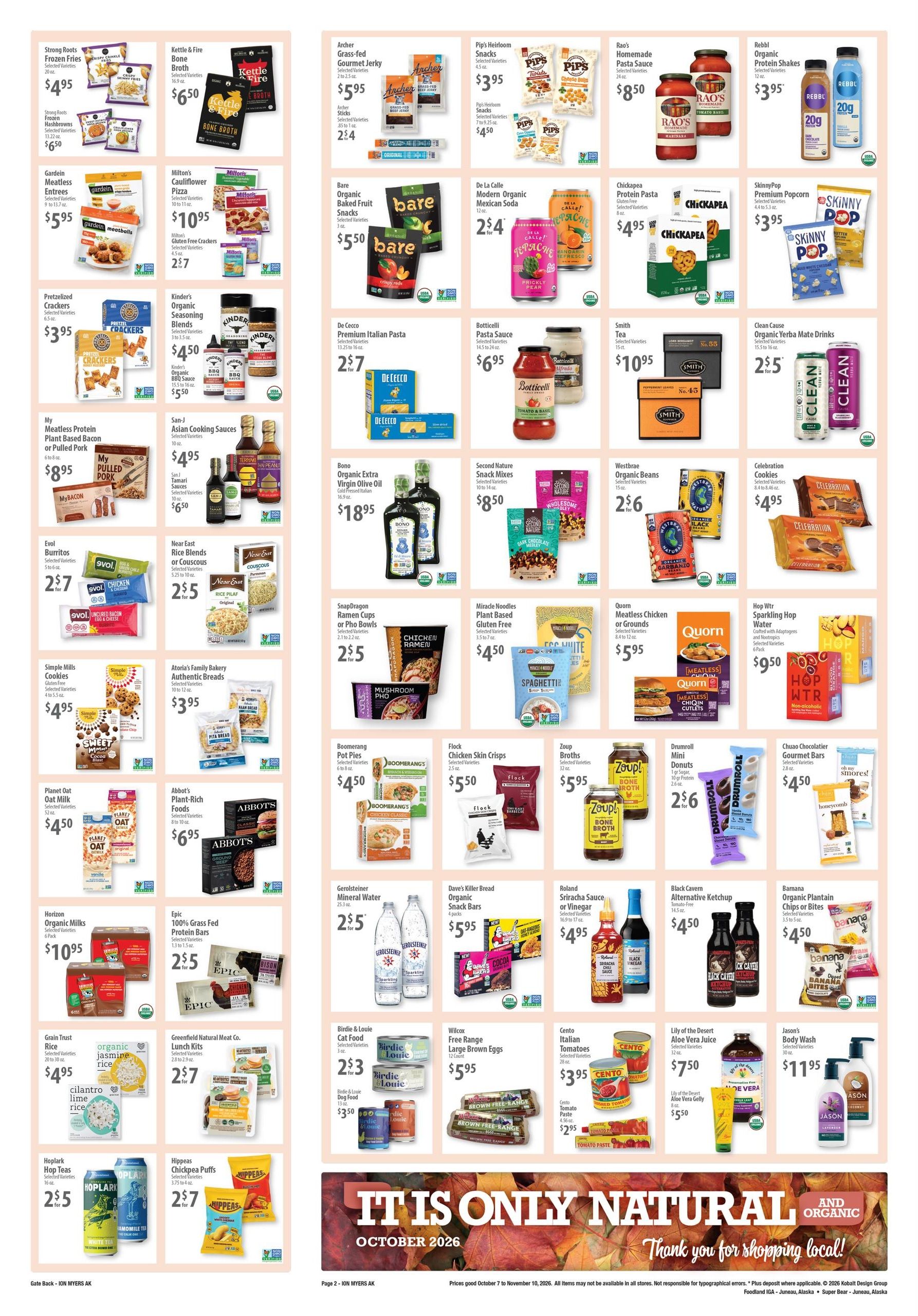 Pound IGA Weekly Ad November 4 - 10, 2026
