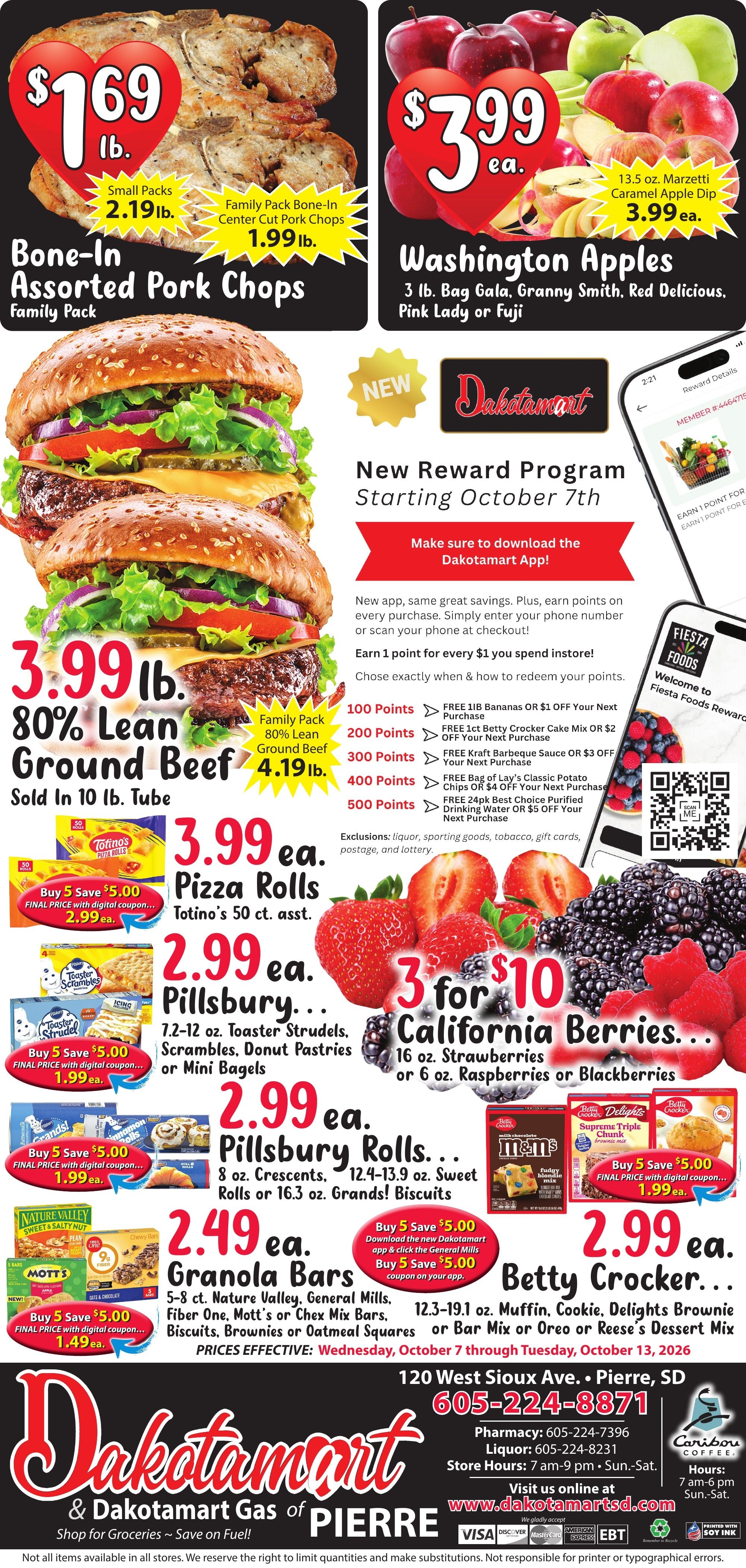 Dakotamart (Pierre, SD) Weekly Ad October 7 - 13, 2026