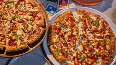 Domino's Pizza: 50% Off All Menu-Priced Pizzas: 10/5