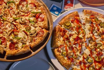 Domino's Pizza: 50% Off All Menu-Priced Pizzas: 10/5