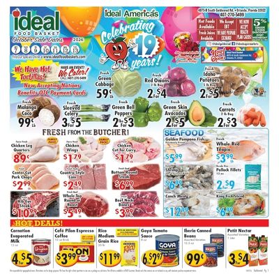 Ideal Food Basket (Orlando, FL) Weekly Ad October 7 - 13, 2026