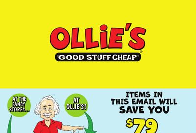 Ollie's Bargain Outlet (Bellamy Area, AL) Weekly Ad October 8 - 15, 2026