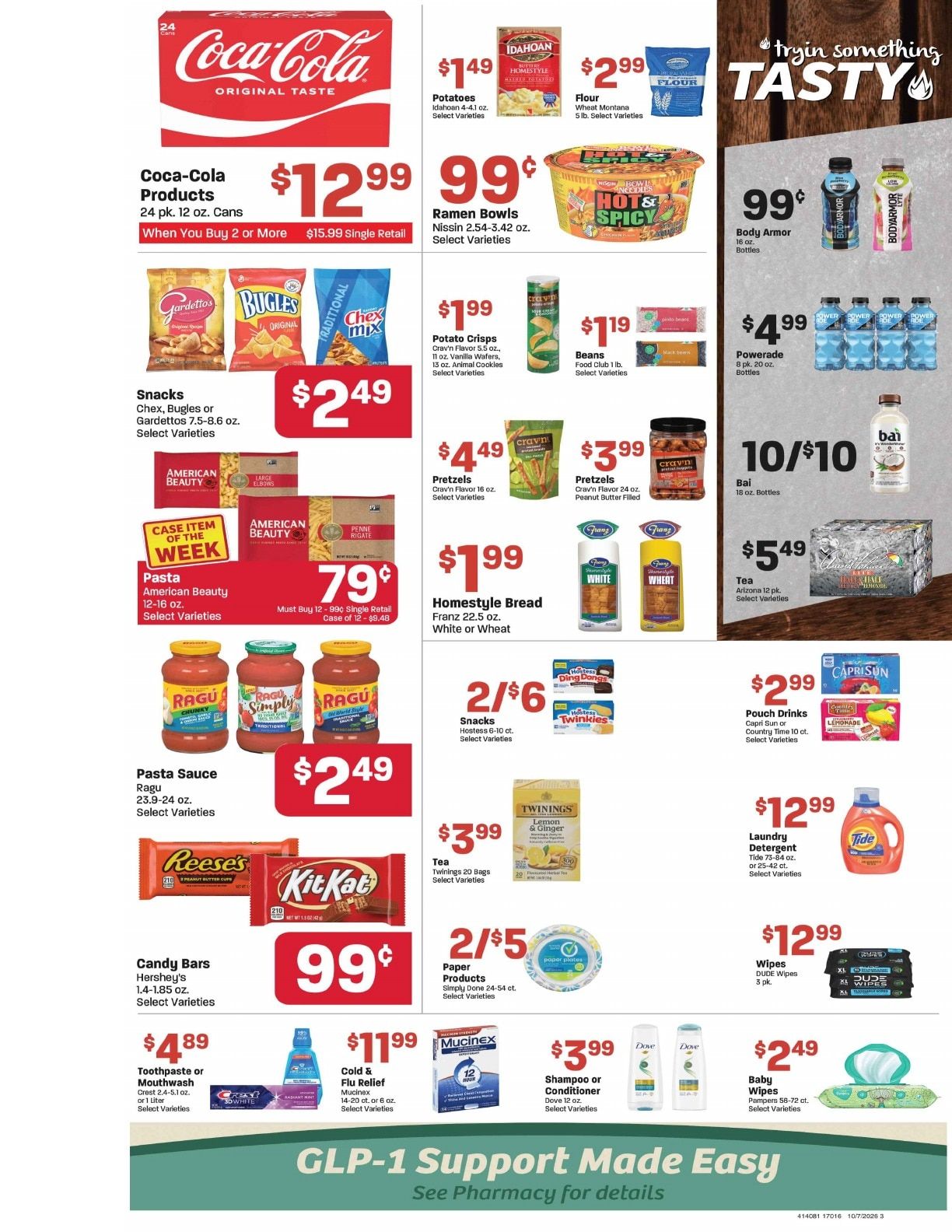 Lallatin Food Town Weekly Ad October 8 - 14, 2026