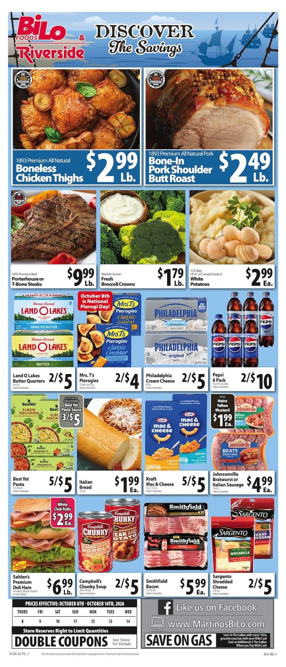Martino's BI-LO Weekly Ad October 8 - 14, 2026