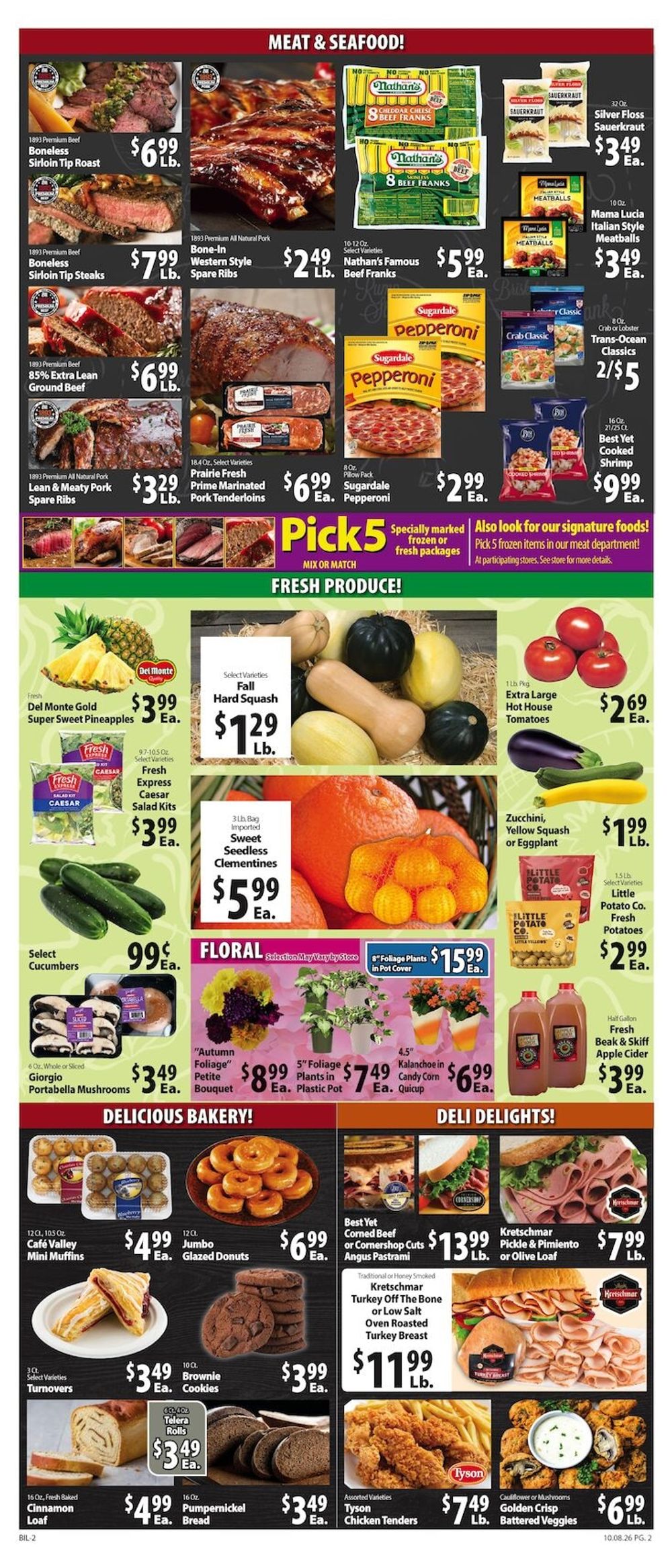 Martino's BI-LO Weekly Ad October 8 - 14, 2026