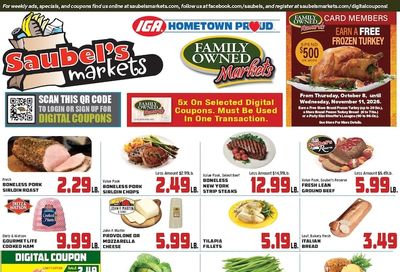Saubel's Markets Weekly Ad October 8 - 14, 2026