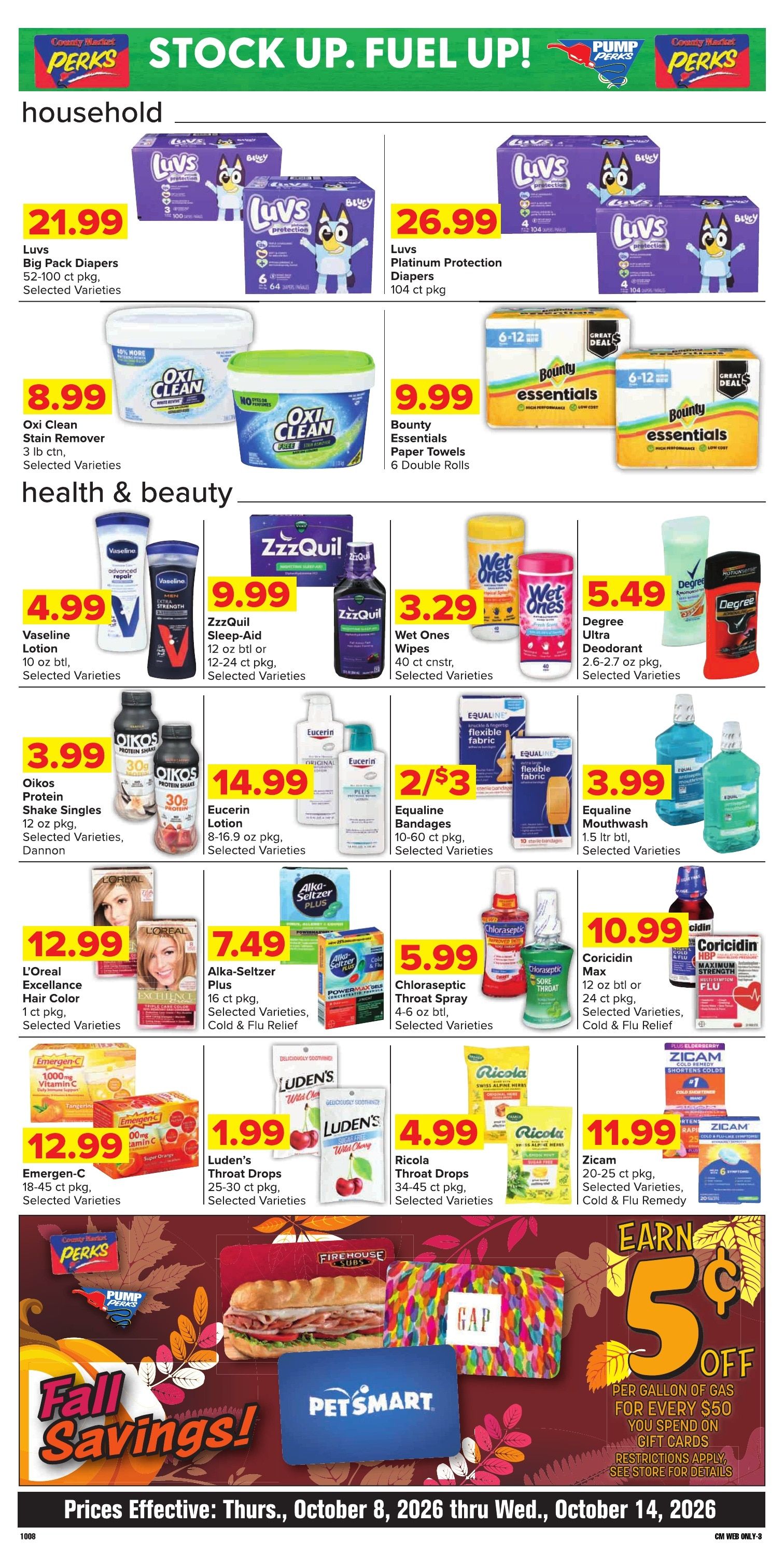 Grove City County Market Weekly Ad October 8 - 14, 2026