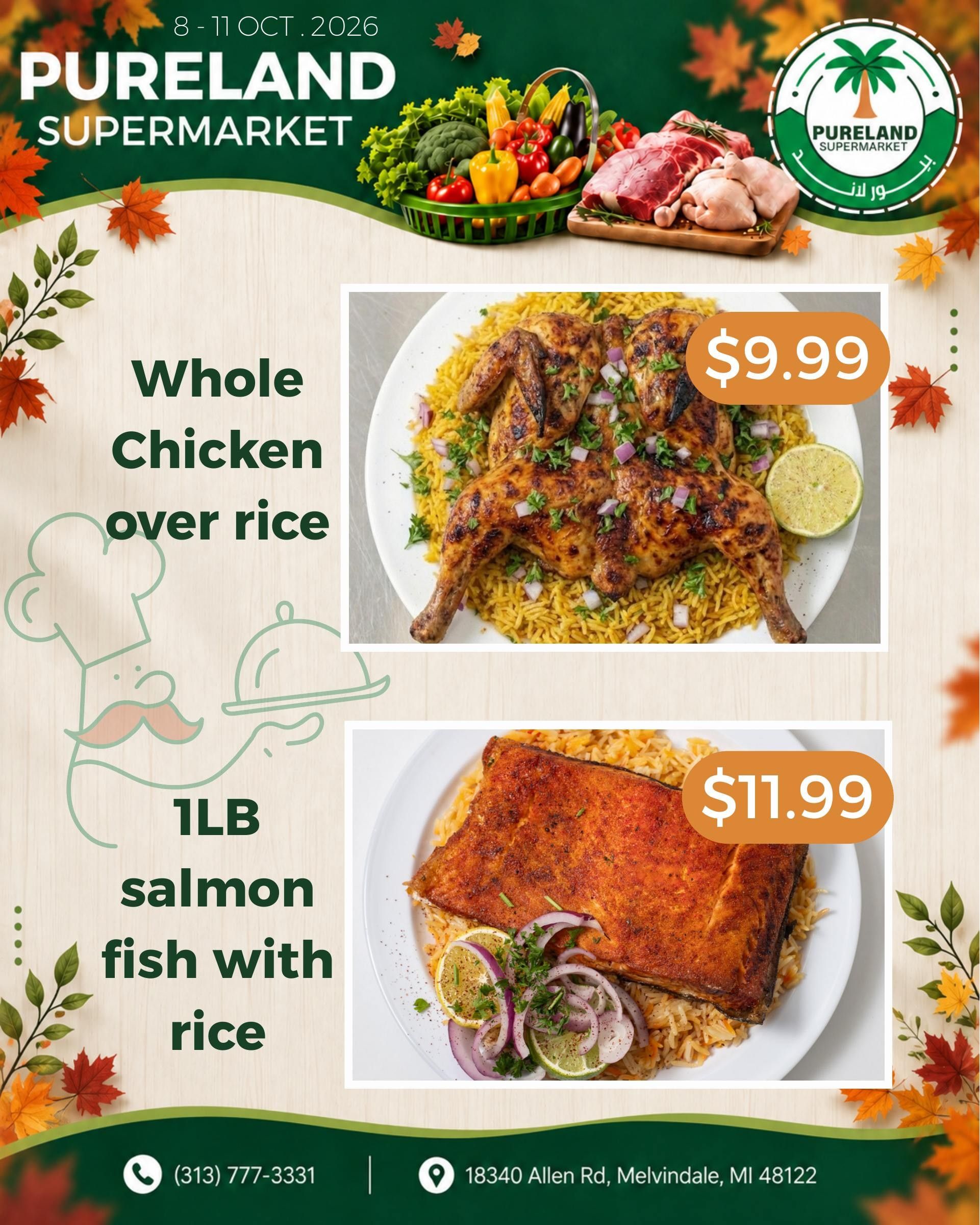 Pureland Supermarket Weekly Ad October 8 - 14, 2026