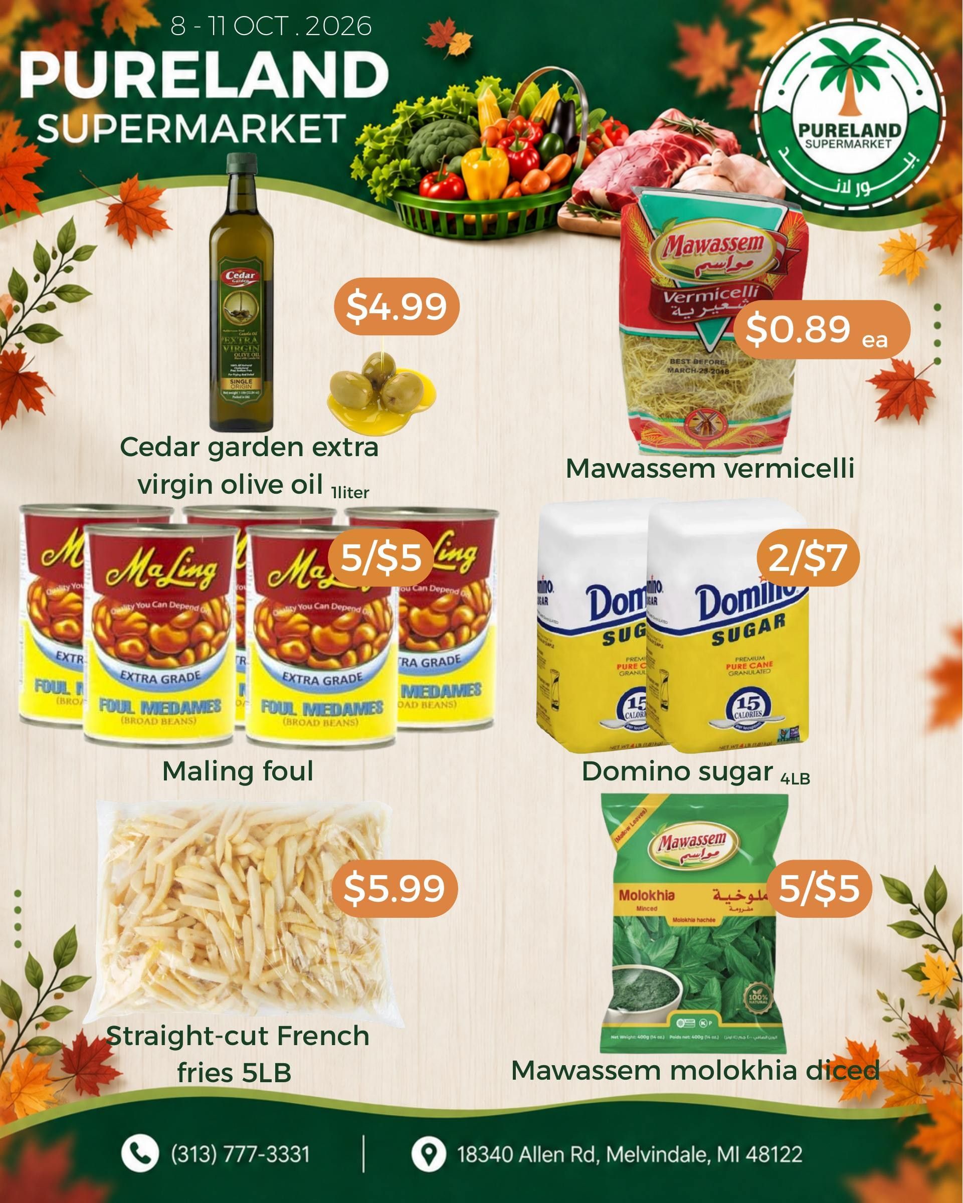 Pureland Supermarket Weekly Ad October 8 - 14, 2026