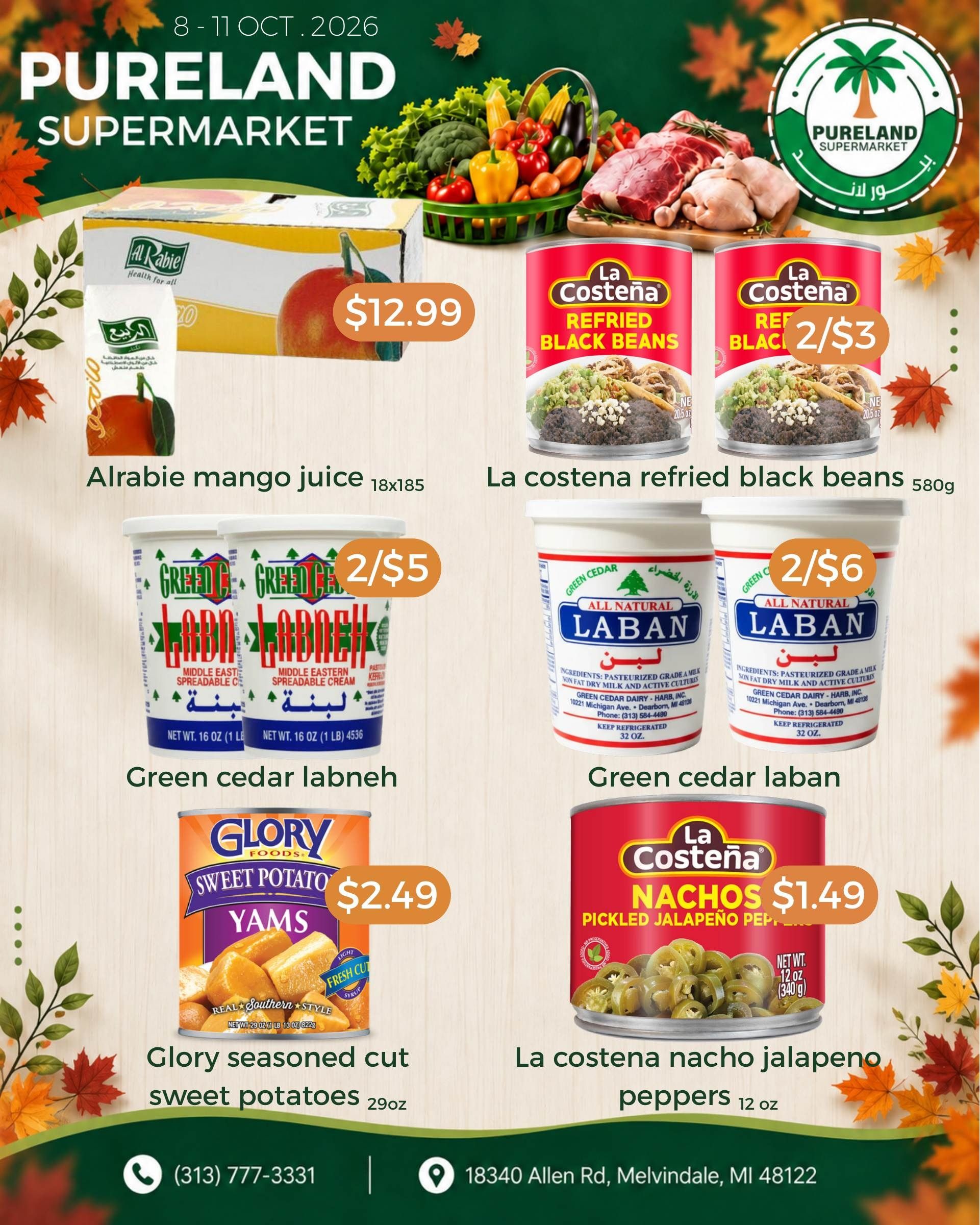 Pureland Supermarket Weekly Ad October 8 - 14, 2026