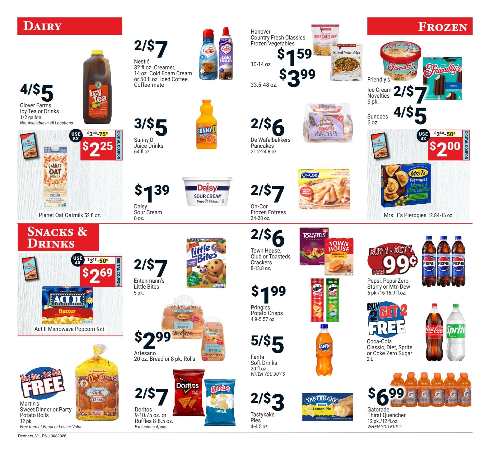 Redner's Markets (Audubon and other locations, PA) Weekly Ad October 8 - 14, 2026