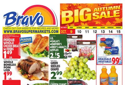Bravo Supermarket (Bayonne Area, NJ) Weekly Ad October 9 - 15, 2026
