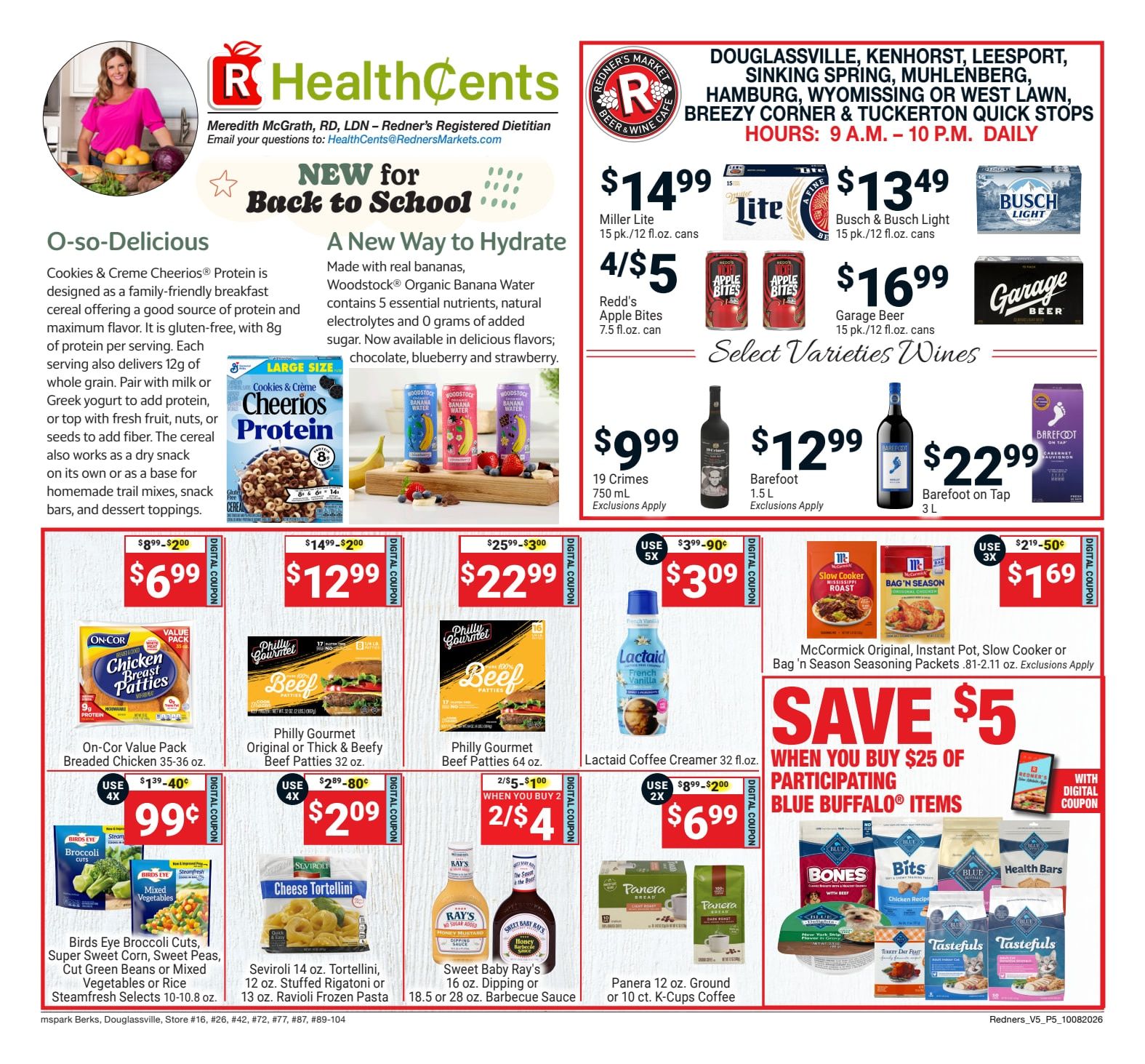 Redner's Markets (Douglassville and other locations, PA) Weekly Ad October 8 - 14, 2026