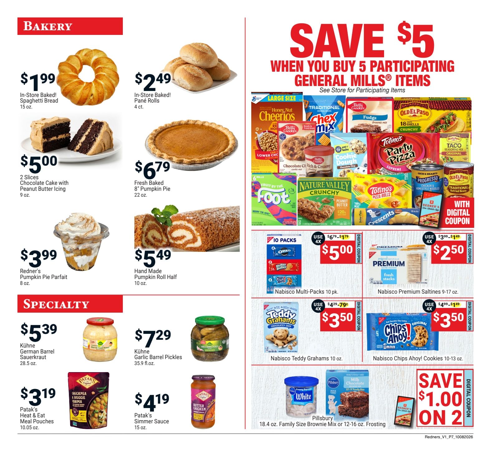Redner's Markets (Douglassville and other locations, PA) Weekly Ad October 8 - 14, 2026