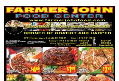 Farmer John Food Center Weekly Ad October 7 - 20, 2026