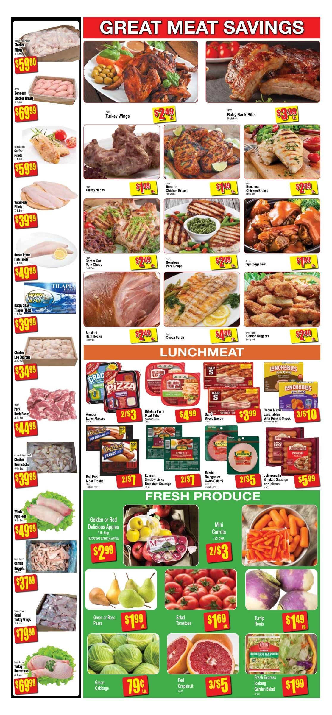 Farmer John Food Center Weekly Ad October 7 - 20, 2026