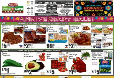 Fresh N Save Marketplace (Ridgewood, NY) Key Food 10/09 - 10/15 Preview Weekly Ad October 9 - 15, 2026
