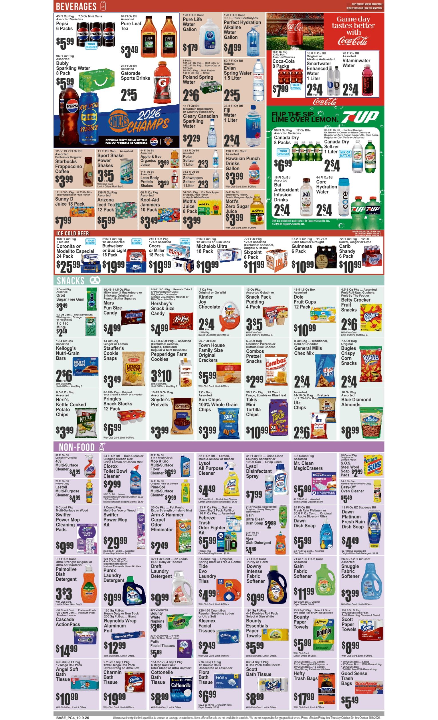 Fresh N Save Marketplace (Ridgewood, NY) Key Food 10/09 - 10/15 Preview Weekly Ad October 9 - 15, 2026