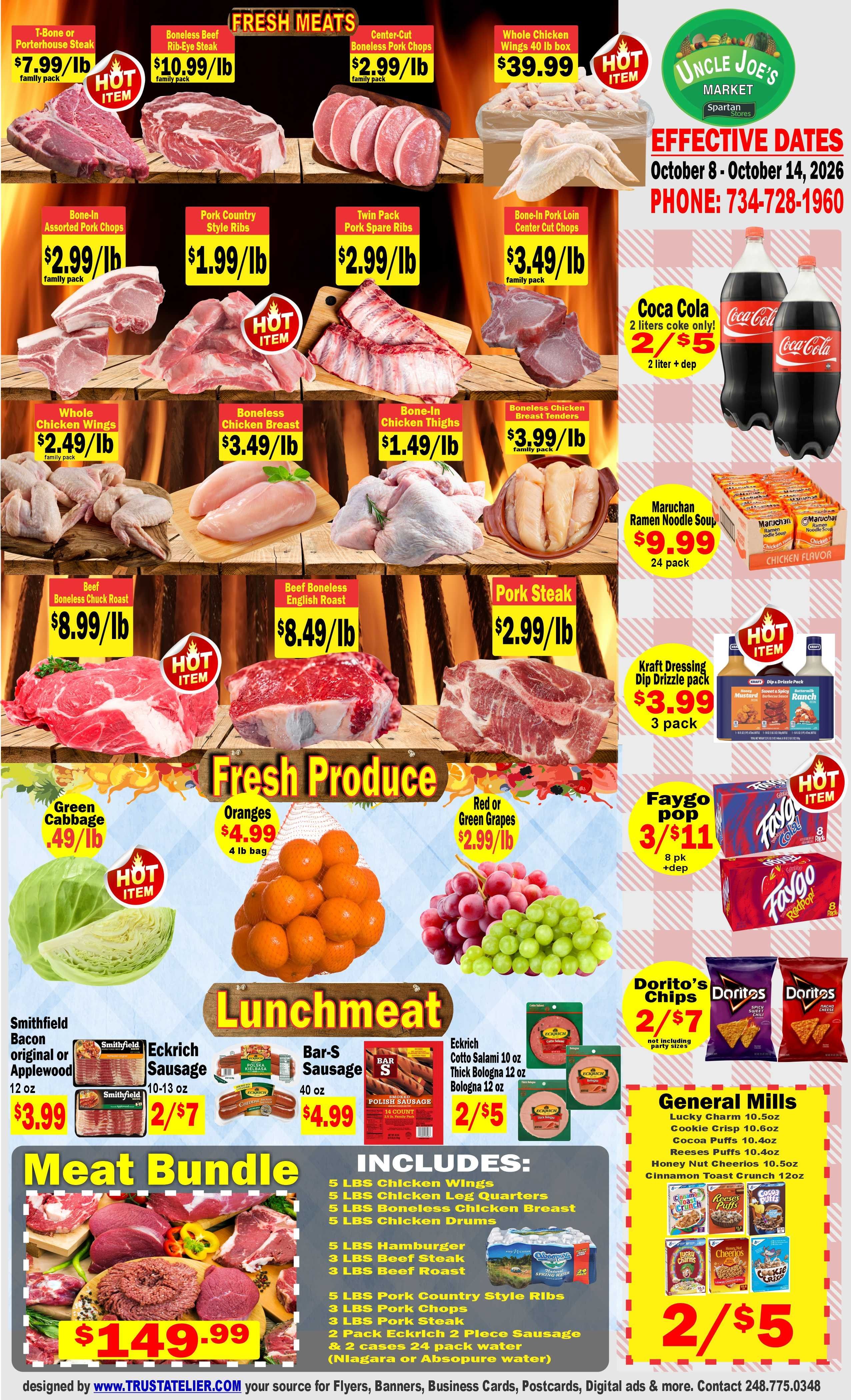Uncle Joe's Market Weekly Ad October 8 - 14, 2026