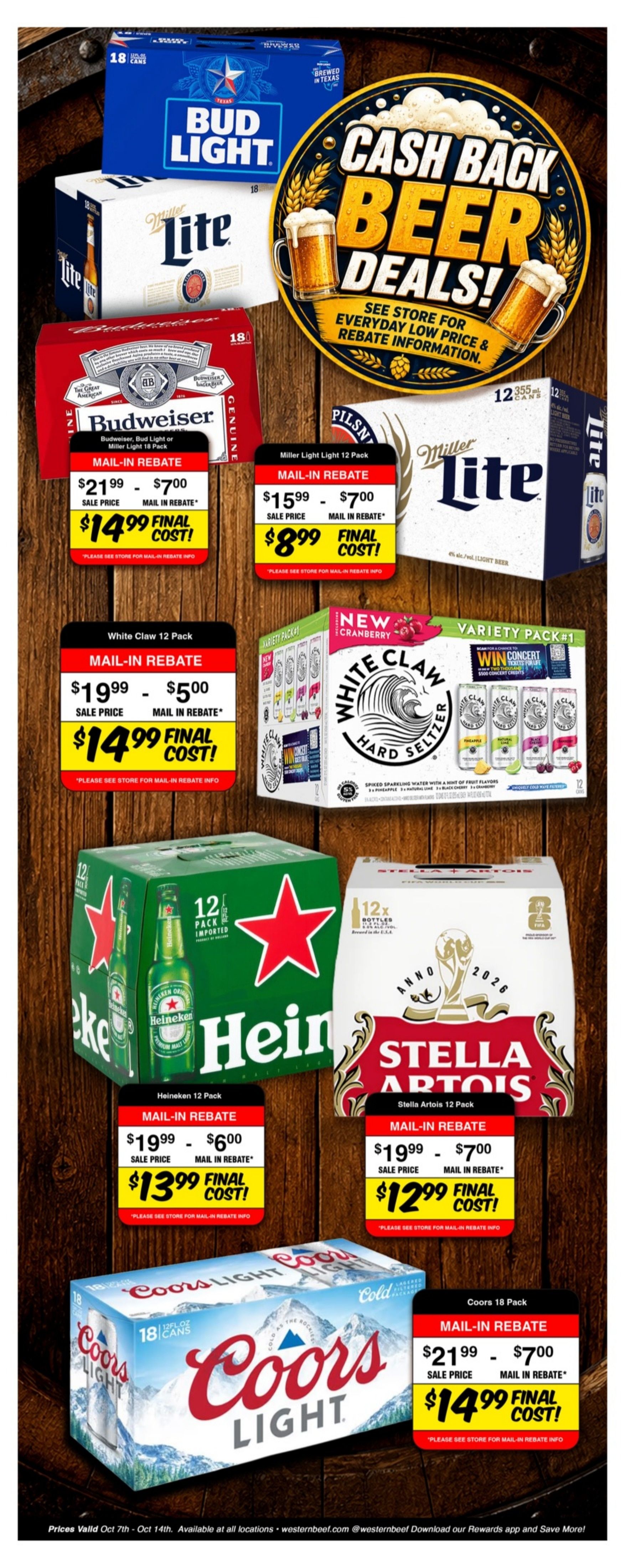 Western Beef Weekly Ad October 7 - 14, 2026