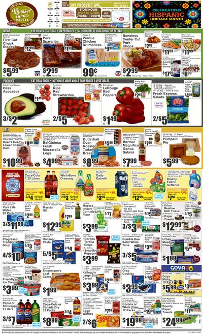 Windsor Farms Market (589 Prospect Ave., Brooklyn, NY) Key Food 10/09 - 10/15 Preview Weekly Ad October 9 - 15, 2026