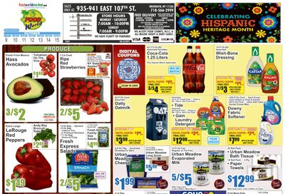 Food World Supermarket (935 East 107th Street, Brooklyn, NY) Key Food 10/09 - 10/15 Preview Weekly Ad October 9 - 15, 2026