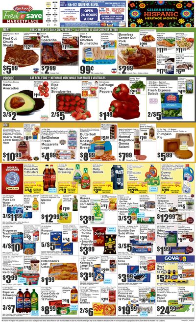 Fresh N Save Marketplace (Sunnyside, NY) Key Food 10/09 - 10/15 Preview Weekly Ad October 9 - 15, 2026