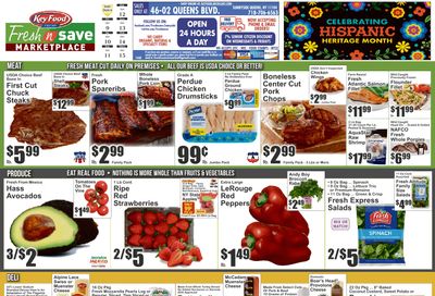 Fresh N Save Marketplace (Sunnyside, NY) Key Food 10/09 - 10/15 Preview Weekly Ad October 9 - 15, 2026