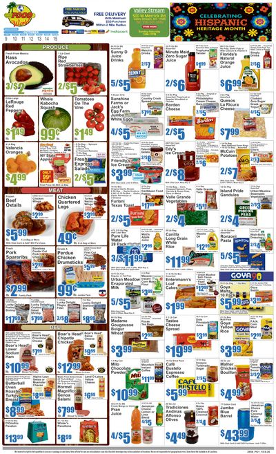 Food World Supermarket (Valley Stream, NY) Key Food 10/09 - 10/15 Preview Weekly Ad October 9 - 15, 2026