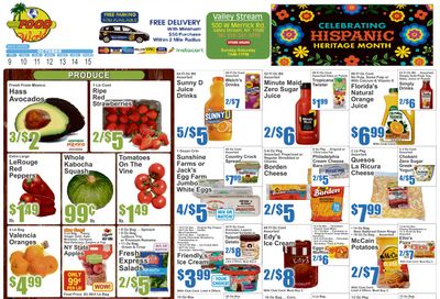 Food World Supermarket (Valley Stream, NY) Key Food 10/09 - 10/15 Preview Weekly Ad October 9 - 15, 2026