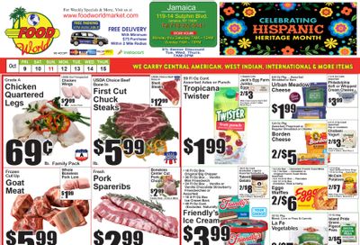 Food World Supermarket Weekly Ad October 9 - 15, 2026