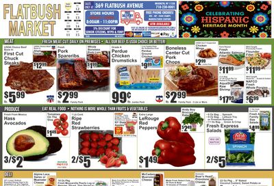 Flatbush Market (369 Flatbush Avenue, Brooklyn, NY) Weekly Ad October 9 - 15, 2026