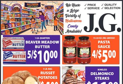 J.G. Food Warehouse Weekly Ad October 12 - 18, 2026