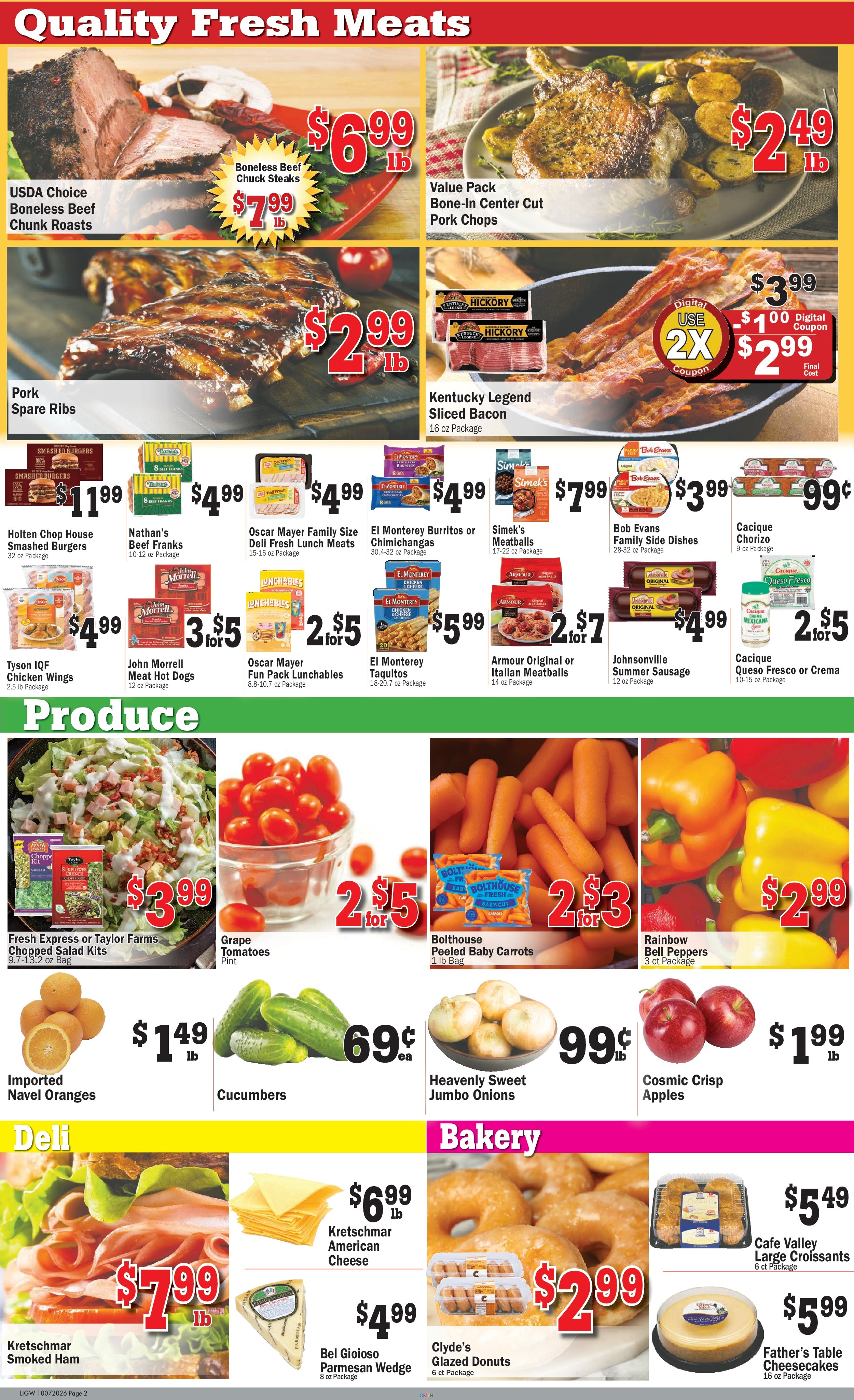Teal's Market (North Dakota) Weekly Ad October 7 - 13, 2026