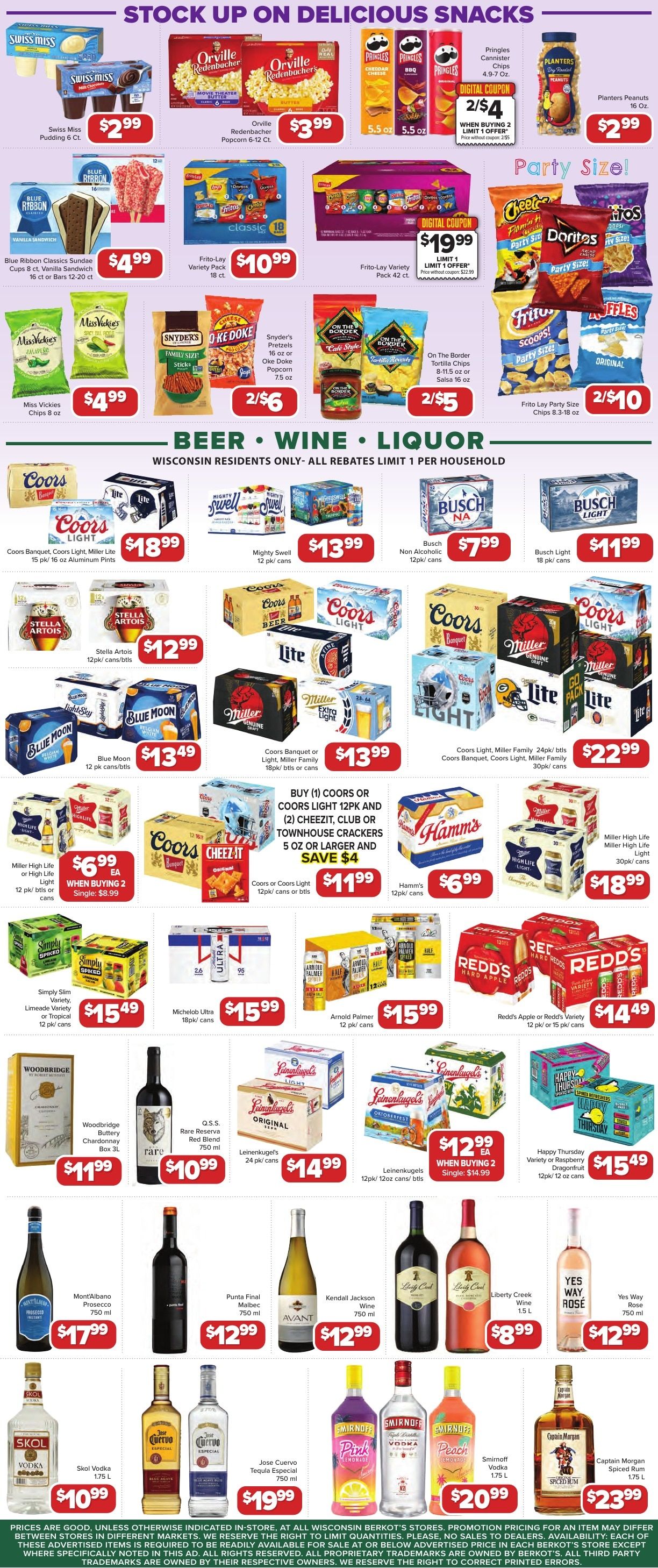 Berkot's Super Foods (Twin Lakes, WI) Weekly Ad October 8 - 14, 2026