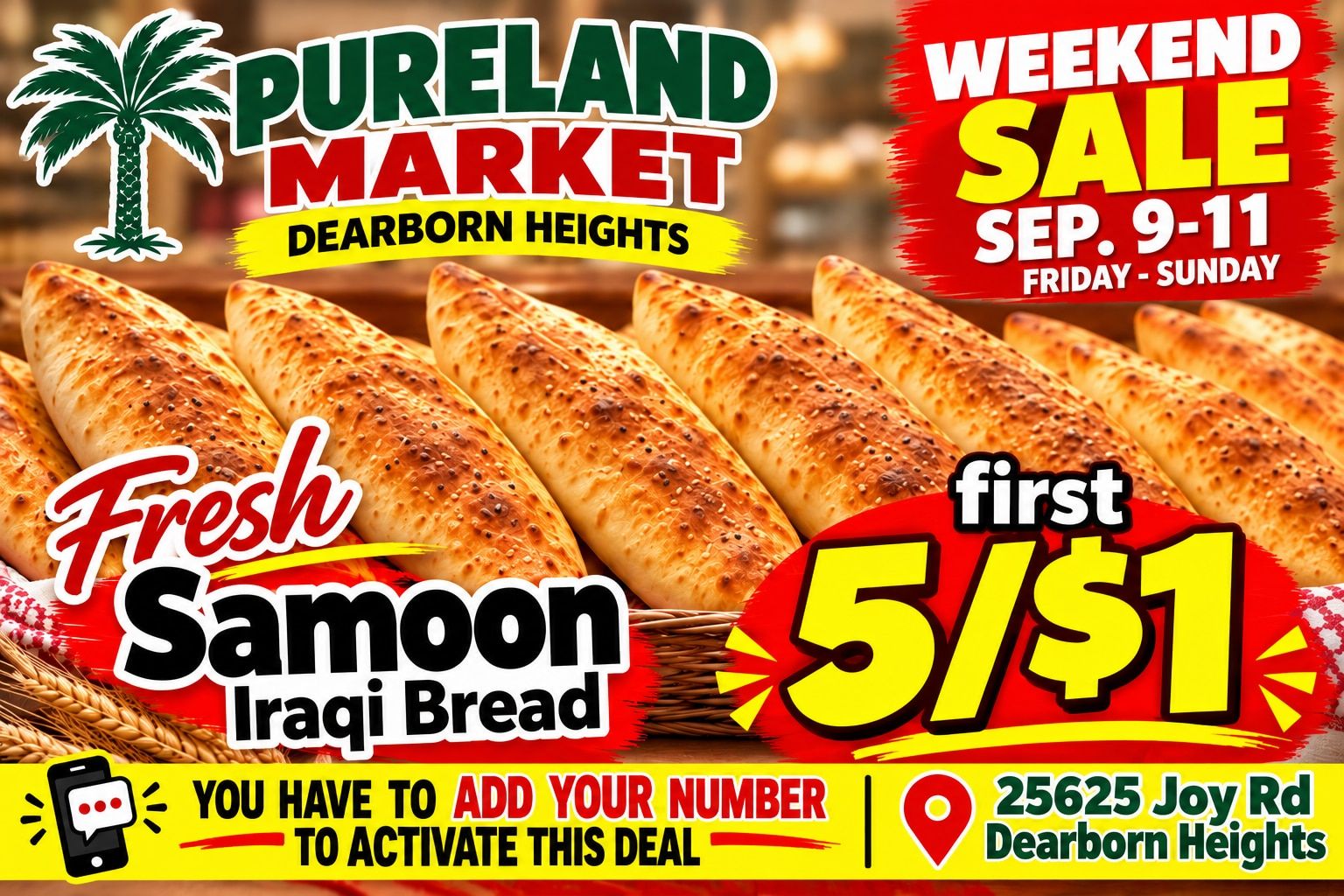 Pureland Supermarket (25625 Joy Road, Dearborn Heights, MI) Weekly Ad October 9 - 10, 2026