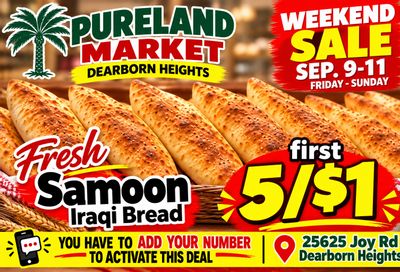 Pureland Supermarket (25625 Joy Road, Dearborn Heights, MI) Weekly Ad October 9 - 10, 2026