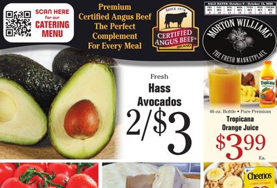 Morton Williams Supermarket (Bayonne Area, NJ) Weekly Ad October 9 - 15, 2026