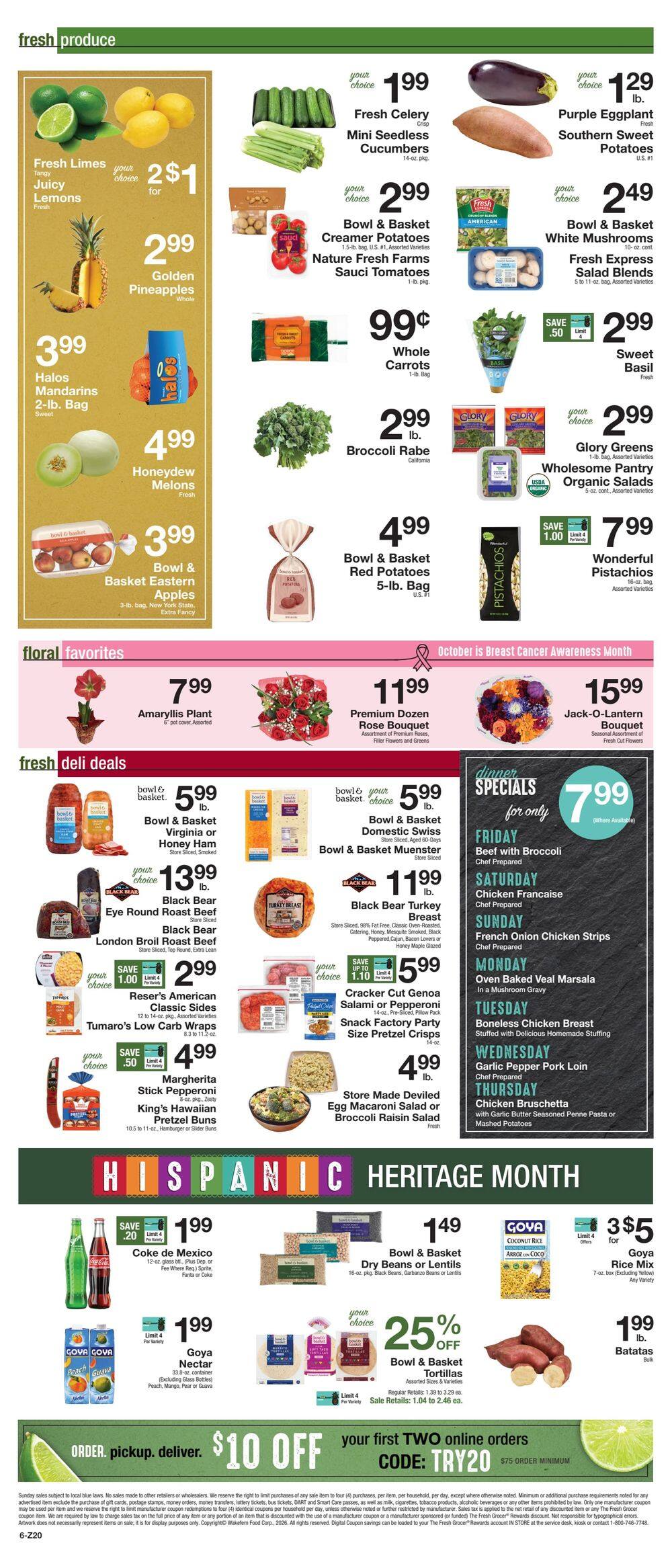 The Fresh Grocer (1880 Stefko Blvd, Bethlehem, PA) Weekly Ad October 9 - 15, 2026