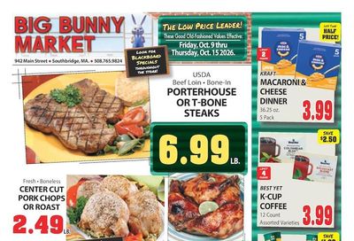 Big Bunny Market Weekly Ad October 9 - 15, 2026