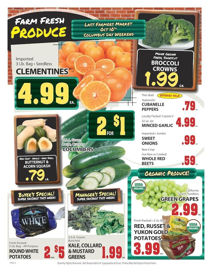 Big Bunny Market Weekly Ad October 9 - 15, 2026