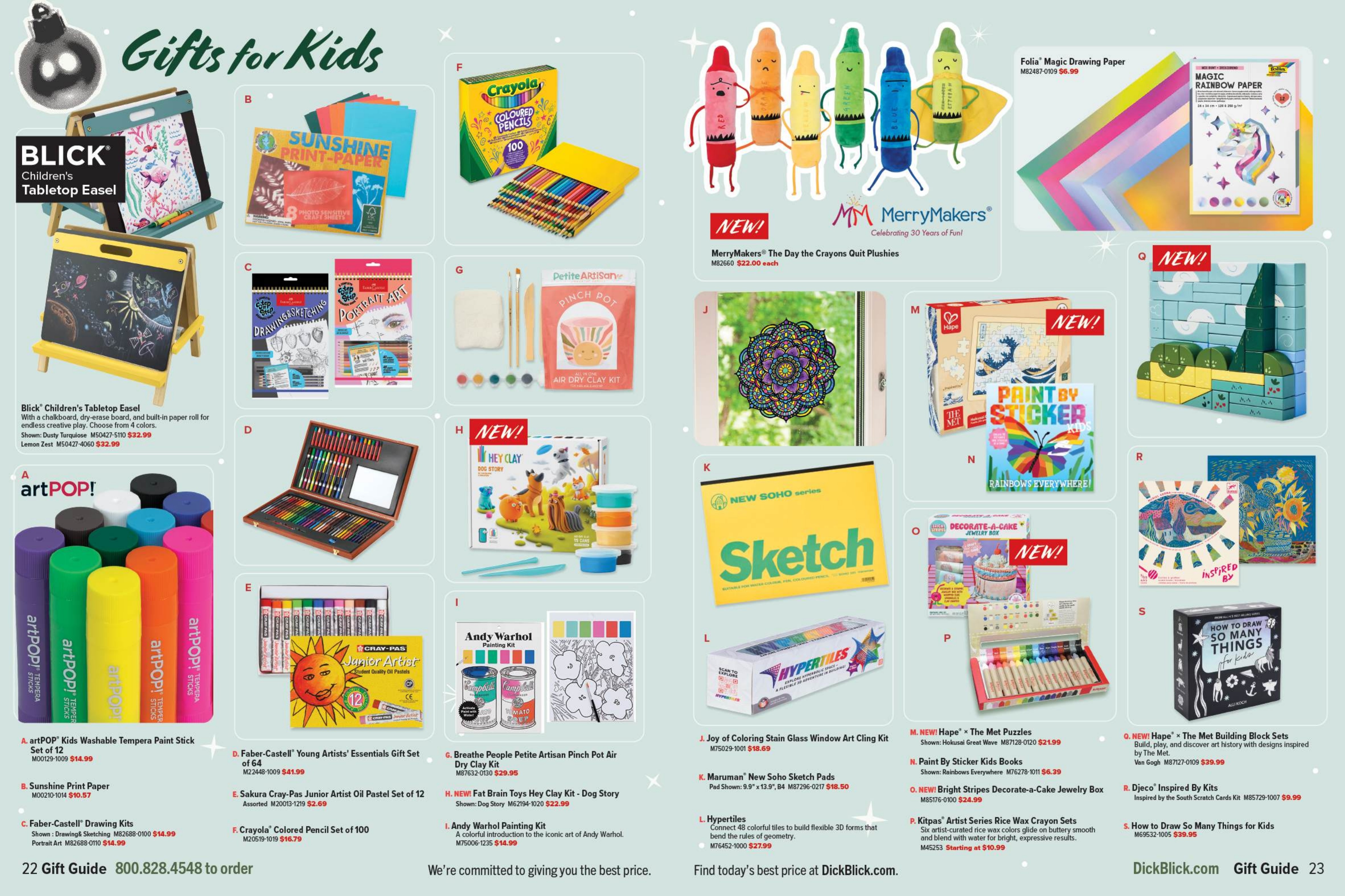 BLICK Art Materials Materials for Artists Sale Weekly Ad October 1, 2026 - January 31, 2027